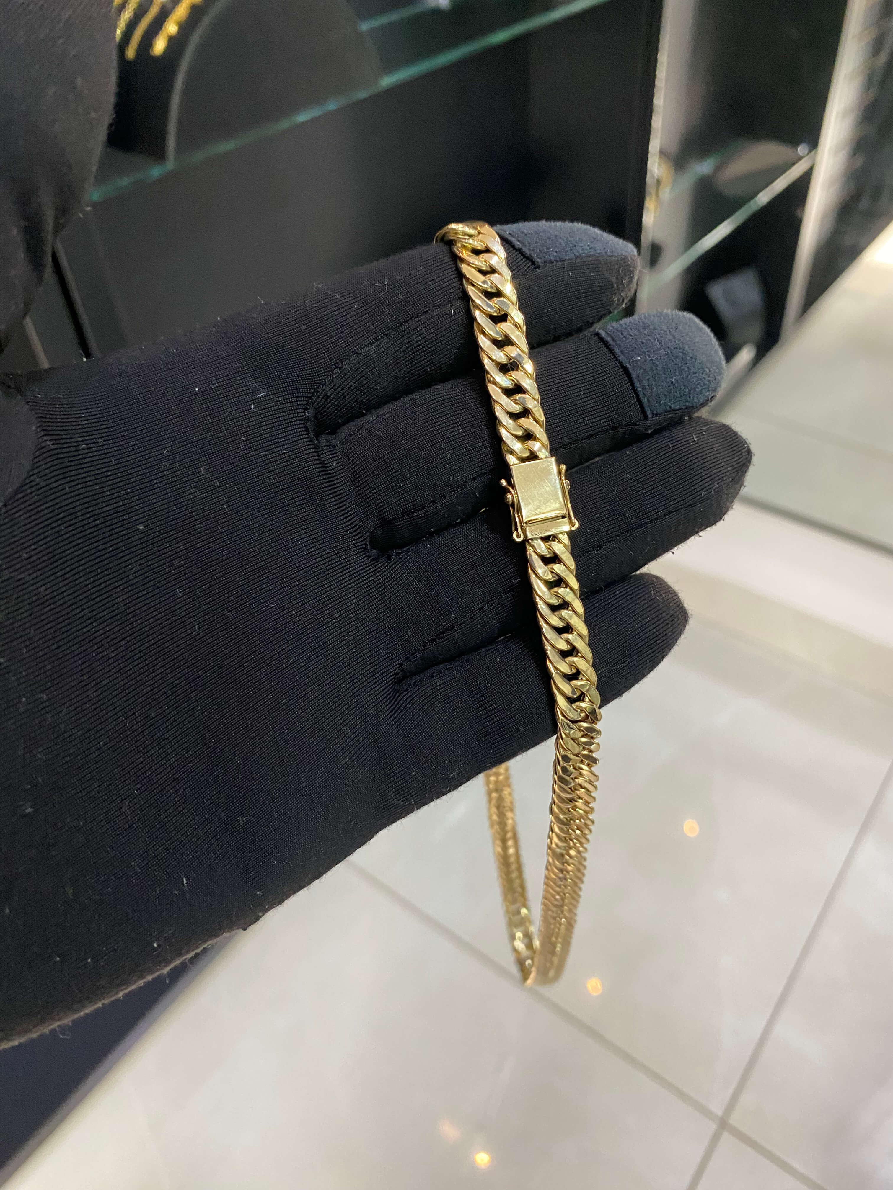 Gargantilha Modelo Grumet Dupla Oca de 50cm com 20g